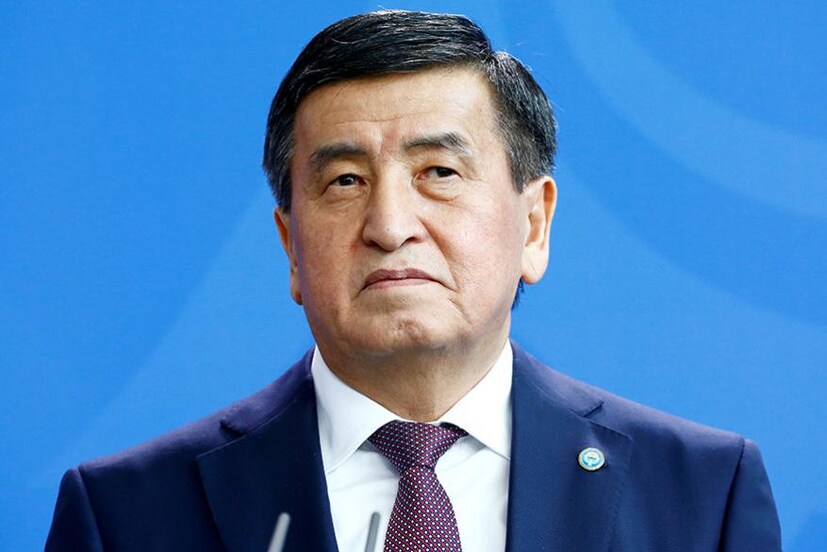 Sooronbay Jeenbekov, President of the Kyrgyz Republic.