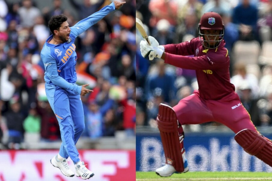  കുൽദീപ് യാദവ് vs ഷിംറോൺ ഹെറ്റ്മയർ- ഈ ലോകകപ്പിലേക്ക് വരുമ്പോൾ കുൽദീപ് എന്ന ഇടംകൈയൻ സ്പിന്നർ മികച്ച ഫോമിലായിരുന്നില്ല. എന്നാൽ പാകിസ്ഥാനെതിരായ പ്രകടനത്തോടെ ഫോമിലേക്ക് തിരിച്ചെത്തി. അഫ്ഗാനെതിരെ വിക്കറ്റ് സ്വന്തമാക്കിയില്ലെങ്കിലും 10 ഓവറിൽ 39 റൺസ് മാത്രമാണ് വഴങ്ങിയത്. മിഡിൽ ഓവറുകളിൽ ഹെറ്റ്മയറെ പിടിച്ചുകെട്ടാനായിരിക്കും സ്പിന്നർമാരുടെ ശ്രമം. കഴിഞ്ഞ രണ്ട് കളികളിലും ഹെറ്റ്മയർ അർധസെഞ്ചുറി നേടിയിരുന്നു. അതുകൊണ്ട് തന്നെ അദ്ദേഹത്തിനെതിരെ ഇന്ത്യക്ക് കരുതലോടെ പന്തെറിയേണ്ടിവരും.
