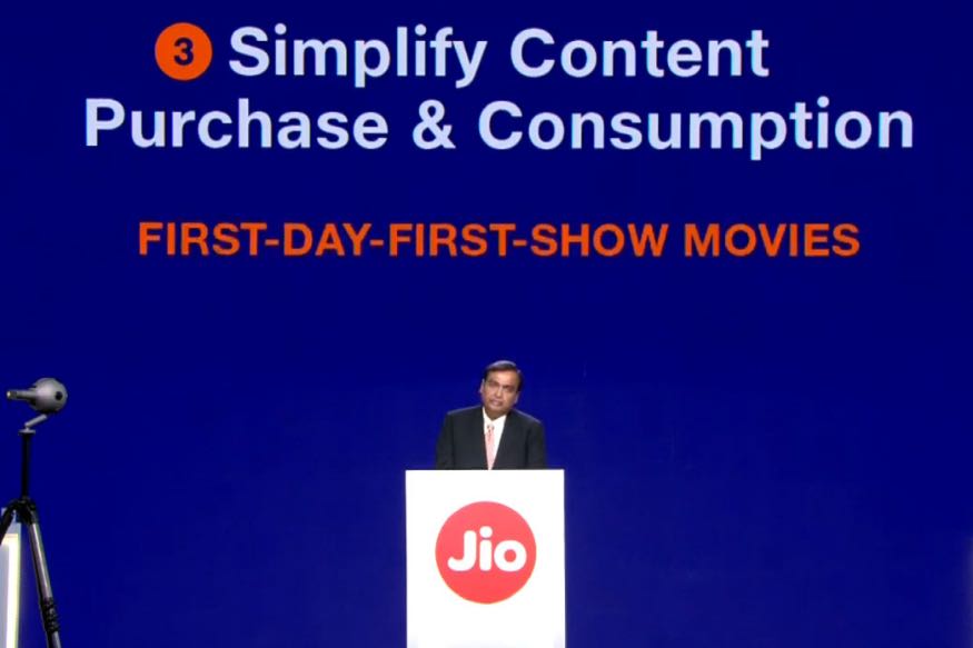 Jio: സിനിമ റിലീസ് ആകുന്ന ദിവസം ഇനി വീട്ടിലിരുന്ന് കാണാം
