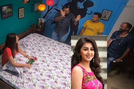 നിക്കി ഗിൽറാണി അത് പ്രതീക്ഷിച്ചിരുന്നില്ല; ധമാക്ക സെറ്റിലെ കാഴ്ച ഇതാ നിക്കി ഗിൽറാണി അത് പ്രതീക്ഷിച്ചിരുന്നില്ല; ധമാക്ക സെറ്റിലെ കാഴ്ച ഇതാ