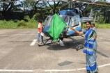 കപ്പലിൽ കൊച്ചിയിൽ എത്തിയാൽ ഹെലികോപ്റ്ററിൽ യാത്ര ചെയ്ത് മടങ്ങാം