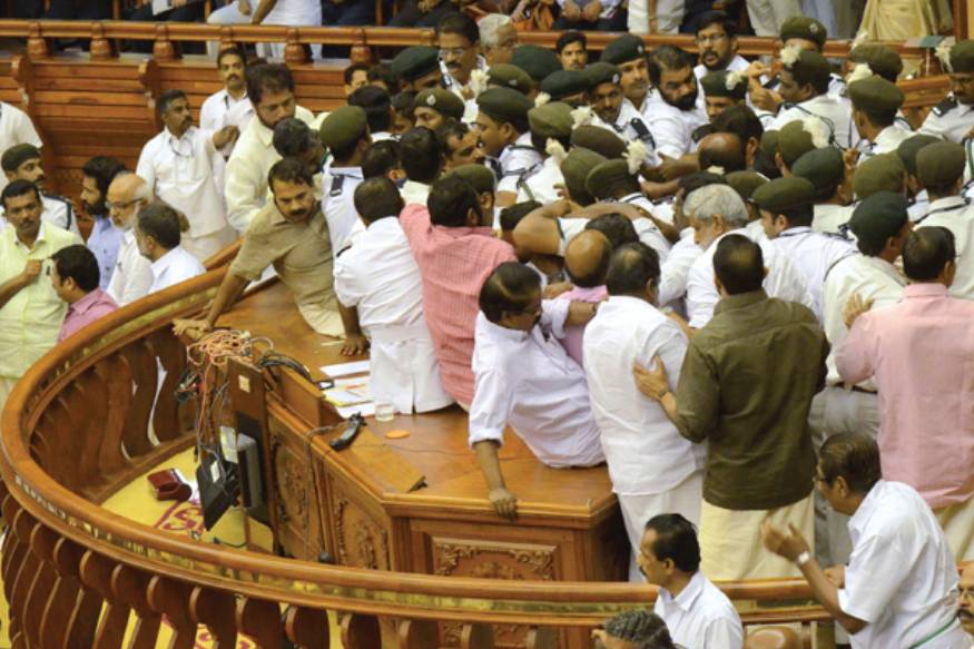 2015ലെ സംഭവം എല്ലാകാലത്തും ഉയർത്തി കാണിക്കുന്നത് നിർത്തണമെന്ന് സ്പീക്കർ; അന്ന് സംഭവിച്ചത്?