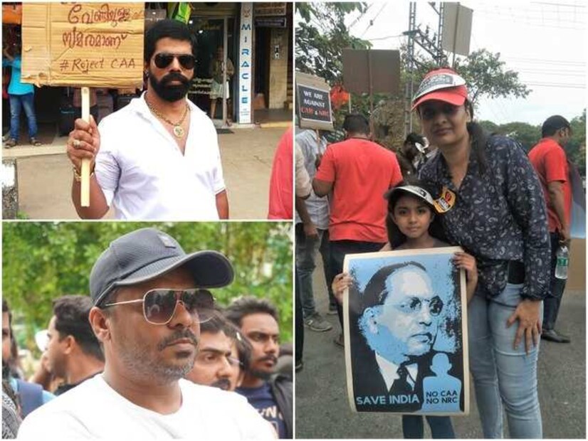  ഇന്നലെയാണ് പൗരത്വ നിയമ ഭേദഗതിക്കെതിരെ പ്രതിഷേധിച്ച് കൊച്ചിയില്‍ സിനിമാ- സാംസ്‌കാരിക പ്രവര്‍ത്തകരുടെ ലോങ് മാര്‍ച്ച് നടത്തിയത്. ഇതിനെതിരെ കുമ്മനം രാജശേഖരനും രംഗത്തെത്തിയിരുന്നു. പ്രതിഷേധിച്ചവര്‍ക്ക് നാടിനോടുള്ള കൂറ് വെറും അഭിനയമാണന്നായിരുന്നു കുമ്മനത്തിന്റെ പ്രതികരണം.