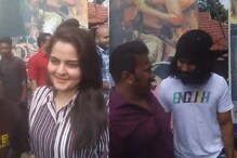 മാമാങ്കം കാണാൻ ഷൂട്ടിംഗ് ബ്രേക്ക് ചെയ്ത് 'വെള്ളേപ്പം' സിനിമ സംഘം തിയേറ്ററിൽ