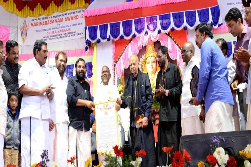 അർഹതപ്പെട്ട കരങ്ങളിലാണ് അവാർഡ് എത്തിയതെന്ന് അവാർഡ് സമ്മാനിച്ച ദേവസ്വം മന്ത്രി കടകംപള്ളി സുരേന്ദ്രൻ അർഹതപ്പെട്ട കരങ്ങളിലാണ് അവാർഡ് എത്തിയതെന്ന് അവാർഡ് സമ്മാനിച്ച ദേവസ്വം മന്ത്രി കടകംപള്ളി സുരേന്ദ്രൻ