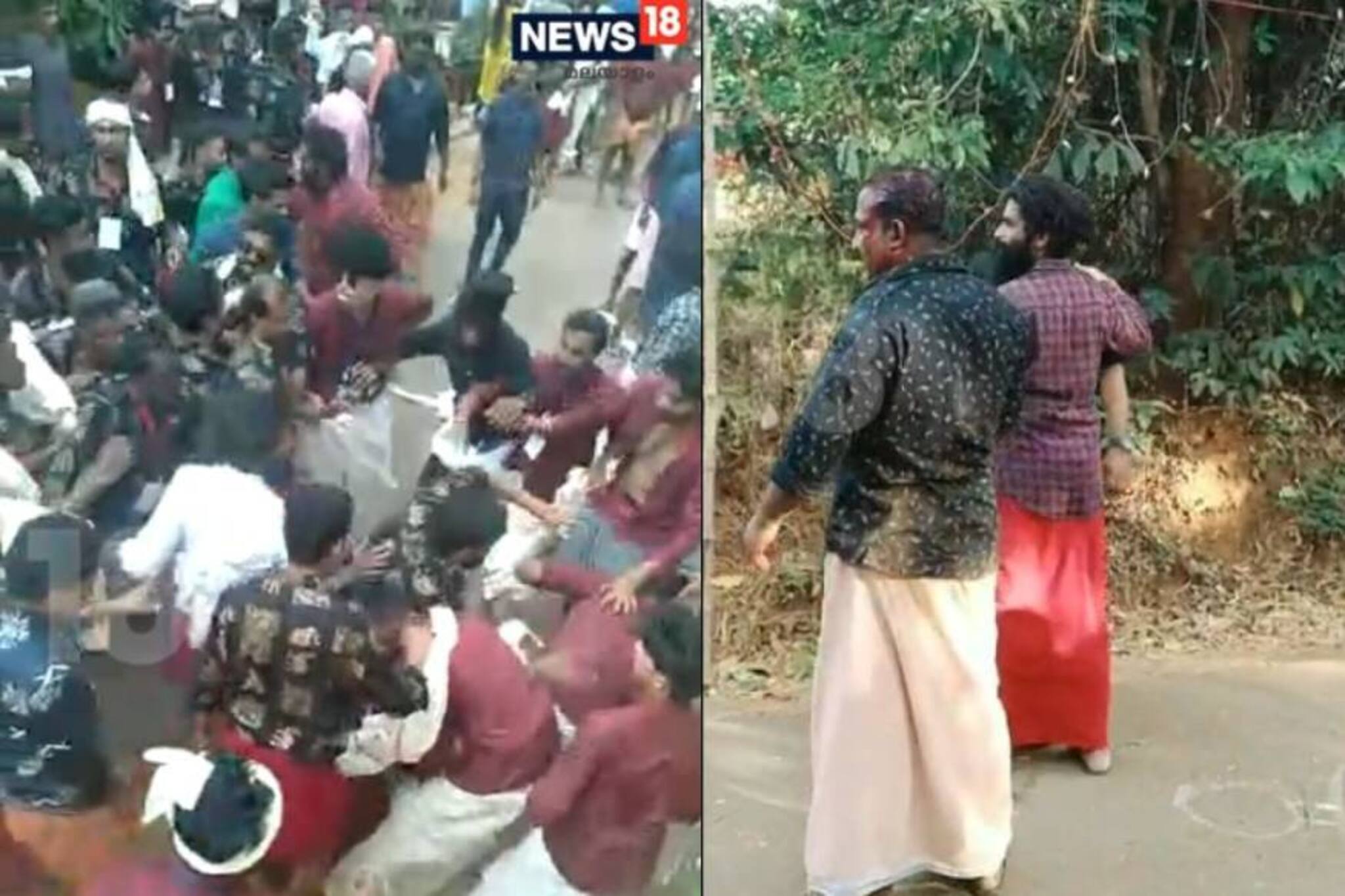 തൃശൂരിൽ പൂരത്തിനിടെ സംഘർഷം; ഗർഭിണിയടക്കം പത്ത് പേർക്ക് പരിക്ക്