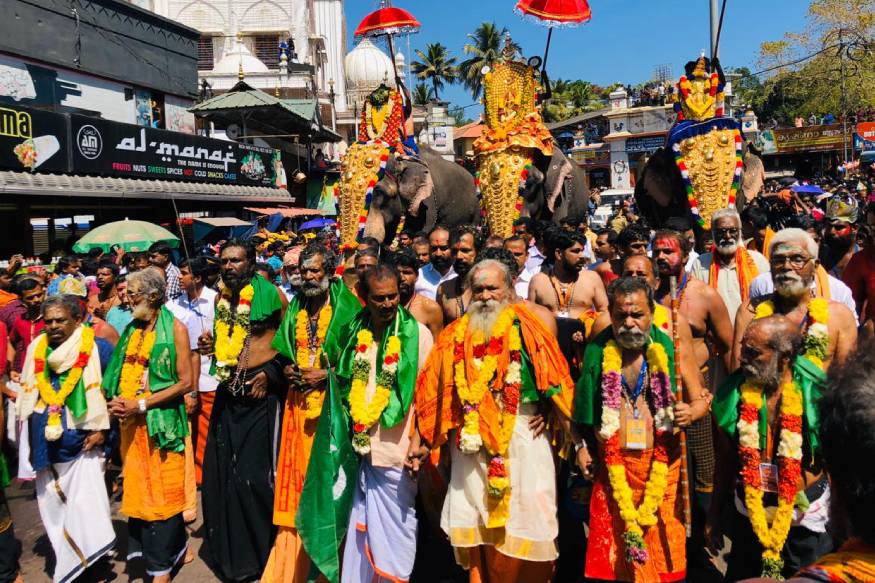 വിശ്വാസ പെരുമയിൽ എരുമേലി പേട്ടതുള്ളൽ സമാപിച്ചു