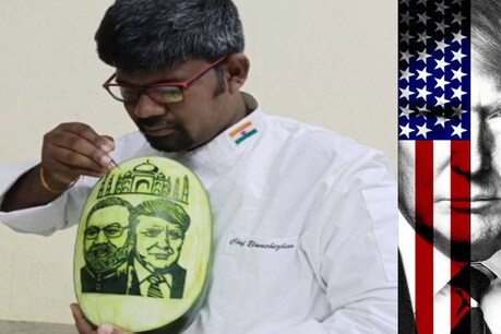 'തണ്ണിമത്തനി'ൽ ഒരുമിച്ച് മോദിയും ട്രംപും; പശ്ചാത്തലമായി താജ് മഹലും 'തണ്ണിമത്തനി'ൽ ഒരുമിച്ച് മോദിയും ട്രംപും; പശ്ചാത്തലമായി താജ് മഹലും