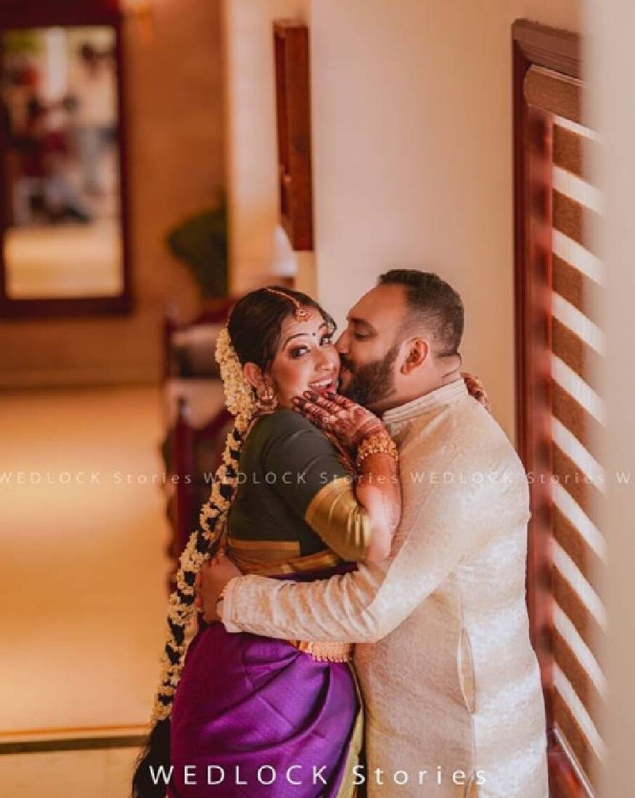  സൗഭാഗ്യ പങ്കിട്ട വിവാഹ ചിത്രം