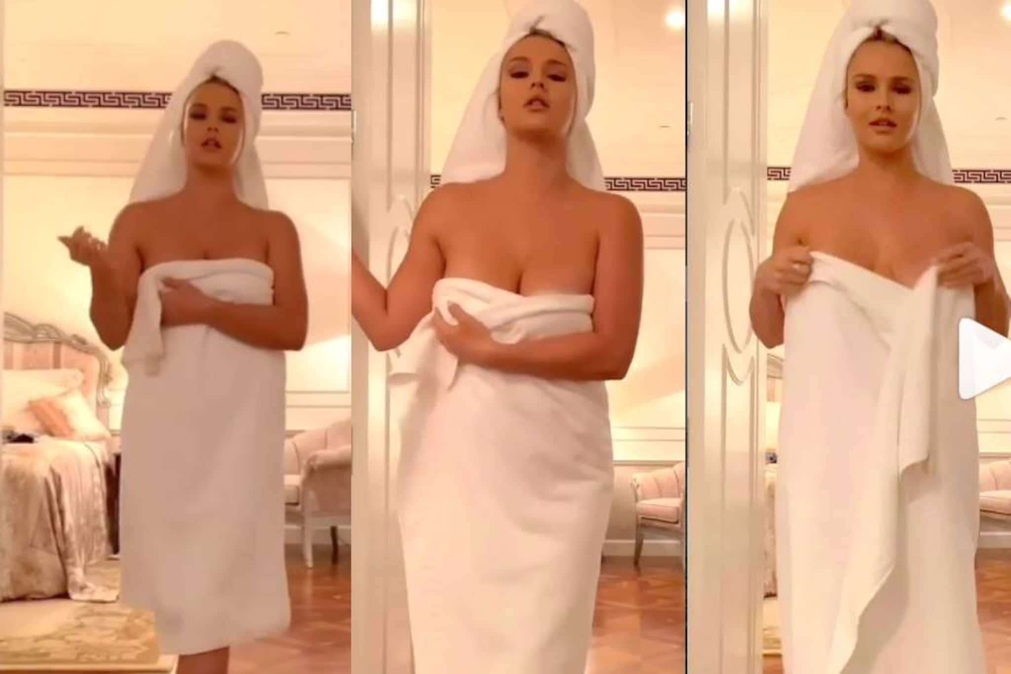 കുളികഴിഞ്ഞിറങ്ങുന്ന യുവതി; വൈറൽ വീഡിയോ മുഴുവനും കണ്ടവർക്ക് അപ്രതീക്ഷിത ട്വിസ്റ്റ്