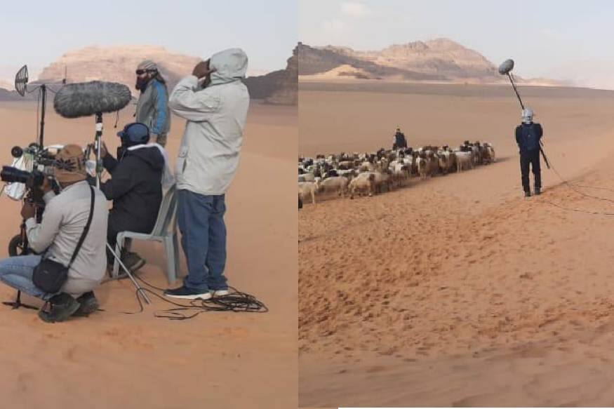  ആടുജീവിതം ജോർദാൻ ഷെഡ്യൂളിന്റെ ചിത്രീകരണവേളയിൽ നിന്നും