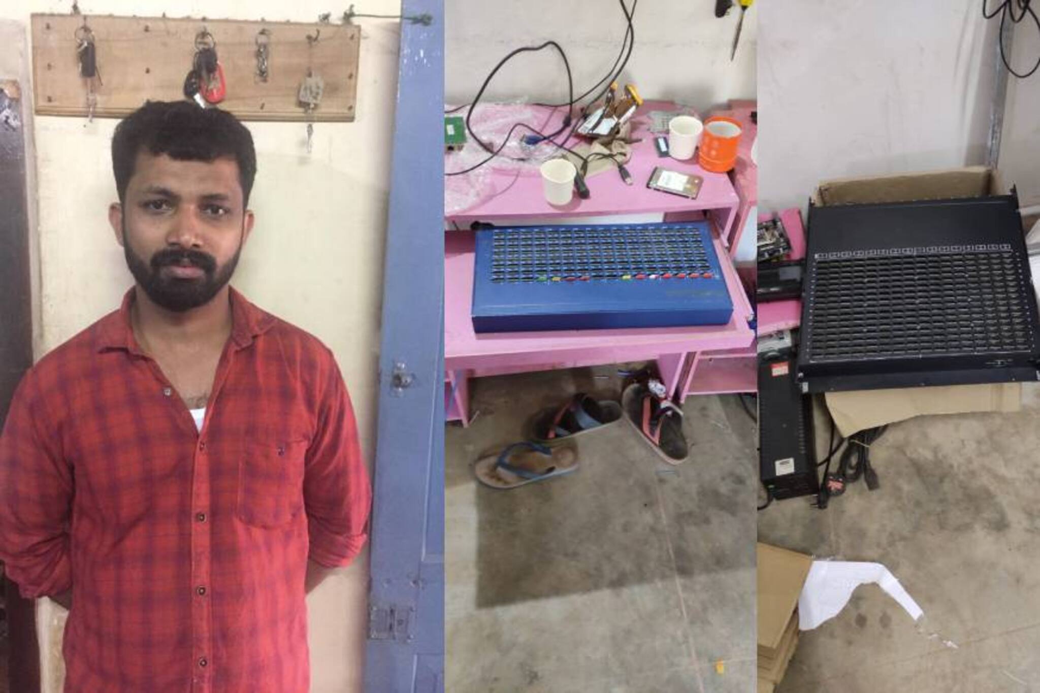 സമാന്തര ടെലിഫോൺ എക്സ്ചേഞ്ച്  കണ്ടെത്തി