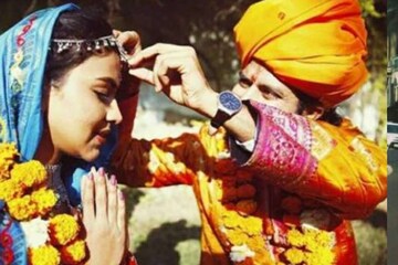 അമലാ പോൾ വിവാഹിതയായി; രാജസ്ഥാനി വേഷത്തിൽ വധൂവരൻമാർ അമലാ പോൾ വിവാഹിതയായി; രാജസ്ഥാനി വേഷത്തിൽ വധൂവരൻമാർ