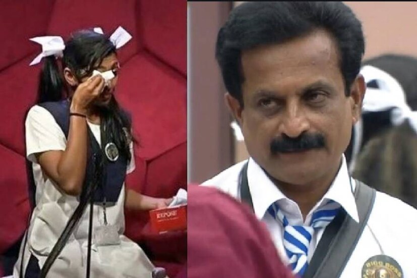  ടാസ്കിനു ശേഷം എല്ലാവരും രേഷ്മയുടെ ജന്മദിനം ആഘോഷിച്ചു. രജിത് പുറത്തേക്കിറങ്ങി പച്ചമുളക് പേസ്റ്റ് രേഷ്മയുടെ കണ്ണുകളിൽ പുരട്ടി