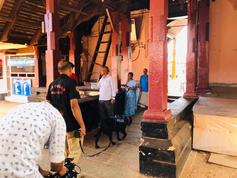  കഴിഞ്ഞദിവസം രാത്രി 1.30 ഓടെയാണ് മോഷണം നടന്നത്. 