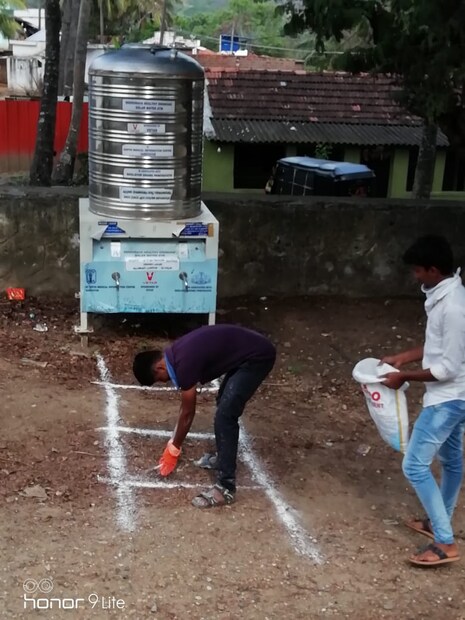  ആനക്കട്ടി മുതൽ മുക്കാലി വരെയുള്ള ഭാഗങ്ങളിലാണ് ഇത്തരത്തിൽ കളം വരച്ചിട്ടുള്ളത്.