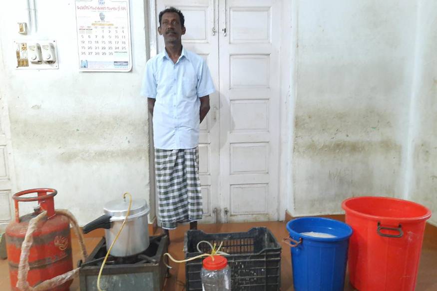 liquor making