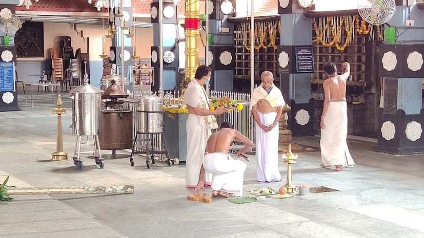  ഘടക ക്ഷേത്രങ്ങളിലും കൊടിയേറ്റം നടത്താറുണ്ടെെങ്കിലും ഇത്തവണ അത് ഉണ്ടായില്ല.