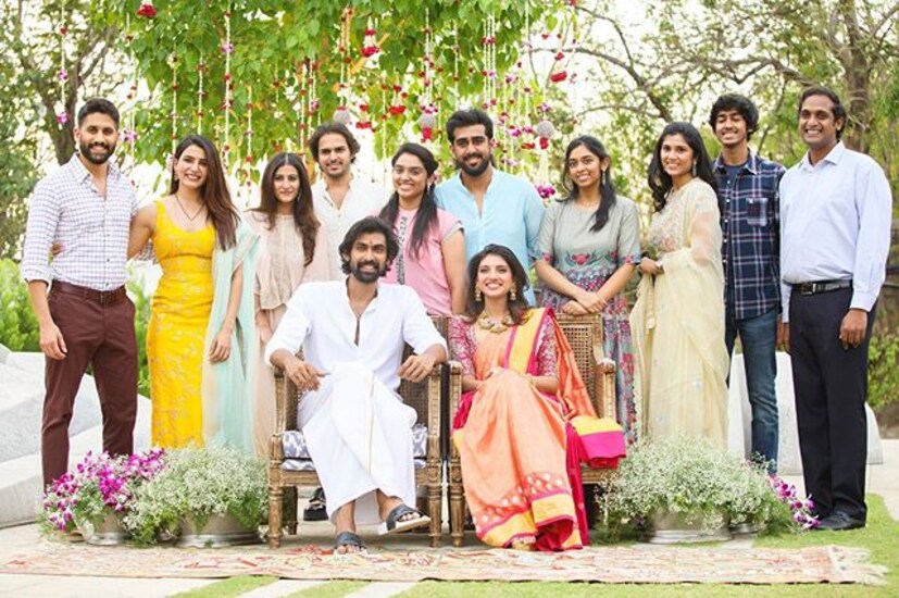  വിവാഹ നിശ്ചയത്തിന്റെ ചിത്രങ്ങൾ റാണ തന്നെ ഇൻസ്റ്റഗ്രാമിലൂടെ പങ്കുവെച്ചിരുന്നു. തുടർന്ന് ആരാധകരും ബല്ലാല ദേവയുടെ വിവാഹ വാർത്ത ഏറ്റെടുത്തു. (image: instagram)