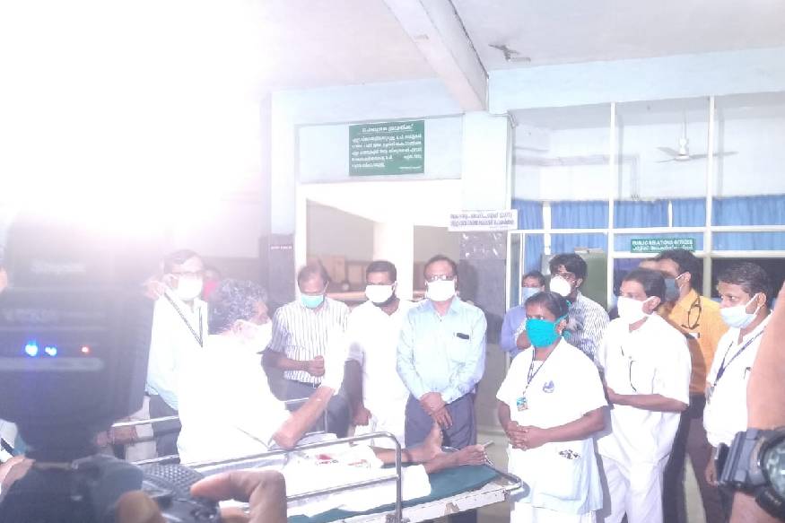  കണ്ണൂരിൽ കോവിഡ് ബാധിതനായ 81 കാരൻ രോഗമുക്തനായി