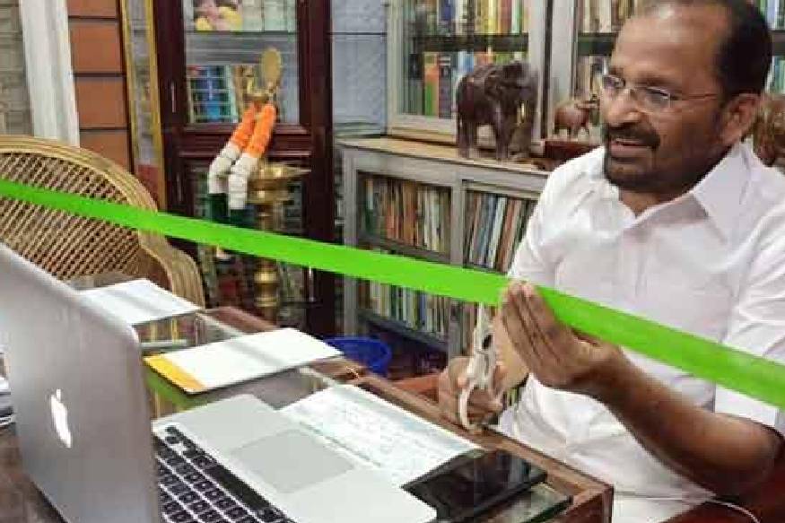ക്വാറന്‍റീനിൽ കോവിഡ് ഐ.സി.യു ഉദ്ഘാടനം ചെയ്ത് ടി.എൻ. പ്രതാപൻ