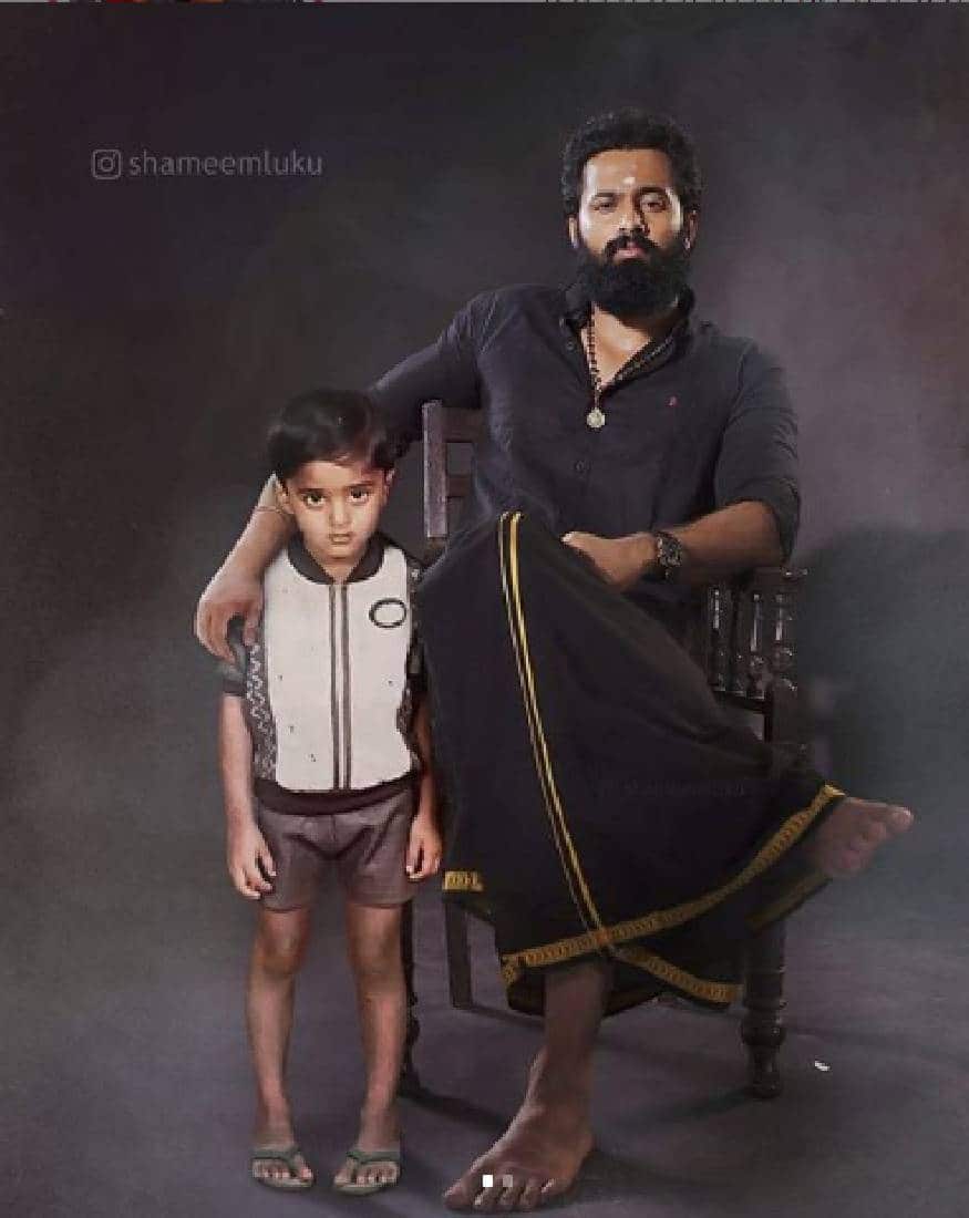  ഇതാണ് ഉണ്ണി മുകുന്ദന്റെയും ഉണ്ണിയുടെയും ചിത്രം. ഒരേ മുഖഛായ തോന്നുന്നുണ്ടോ?