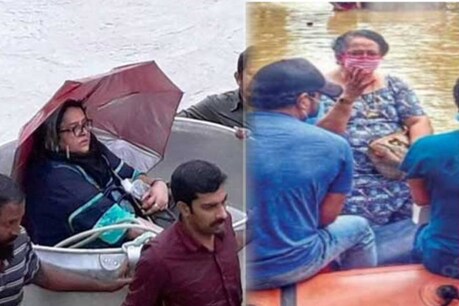 കനത്തമഴയിൽ വീണ്ടും വീട്ടിൽ വെള്ളം കയറി; ഇത്തവണ മല്ലിക സുകുമാരനെ രക്ഷിച്ചത് റബർ ബോട്ടിൽ കനത്തമഴയിൽ വീണ്ടും വീട്ടിൽ വെള്ളം കയറി; ഇത്തവണ മല്ലിക സുകുമാരനെ രക്ഷിച്ചത് റബർ ബോട്ടിൽ