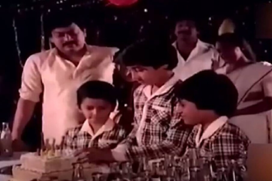  1986ൽ റിലീസായ 'പടയണി' എന്ന സിനിമയിലാണ് ഈ അപൂർവ അച്ഛൻ-മകൻ കോമ്പിനേഷൻ കാണാവുന്നത്