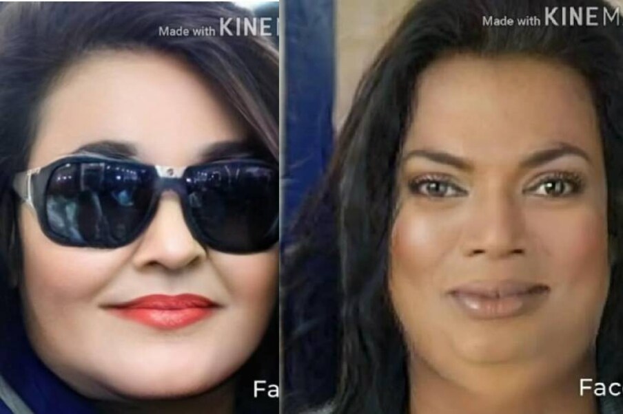  കണ്ടില്ലേ ഈ 'സുന്ദരി കുട്ടന്മാരെ'? മലയാള സിനിമയുടെ സൂപ്പർ താരങ്ങളായ മോഹൻലാലും മമ്മൂട്ടിയും ഉൾപ്പെടെയുള്ള മുൻനിര താരങ്ങൾ ഫേസ്ആപ്പിൽ 'സുന്ദരി'മാരായി മാറിയിരിക്കുന്നു. നടൻ സലിം കുമാറാണ് ഈ ചിത്രങ്ങളുമായി ഫേസ്ബുക്കിൽ എത്തിയത്