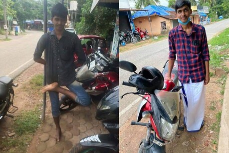 ഒറ്റക്കാലിൽ ഒരു മണിക്കൂർ നിന്നു; പന്തയം ജയിച്ച അഖിൽ ഒരു ബൈക്ക് സ്വന്തമാക്കി ഒറ്റക്കാലിൽ ഒരു മണിക്കൂർ നിന്നു; പന്തയം ജയിച്ച അഖിൽ ഒരു ബൈക്ക് സ്വന്തമാക്കി