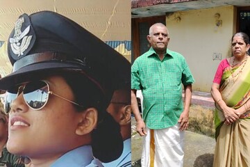 അച്ഛൻ ക്ഷേത്രത്തിലെ പാചകക്കാരൻ; മകൾ ഇനി എയർ ഫോഴ്സിലെ ഫ്ലൈയിംഗ് ഓഫിസർ അച്ഛൻ ക്ഷേത്രത്തിലെ പാചകക്കാരൻ; മകൾ ഇനി എയർ ഫോഴ്സിലെ ഫ്ലൈയിംഗ് ഓഫിസർ
