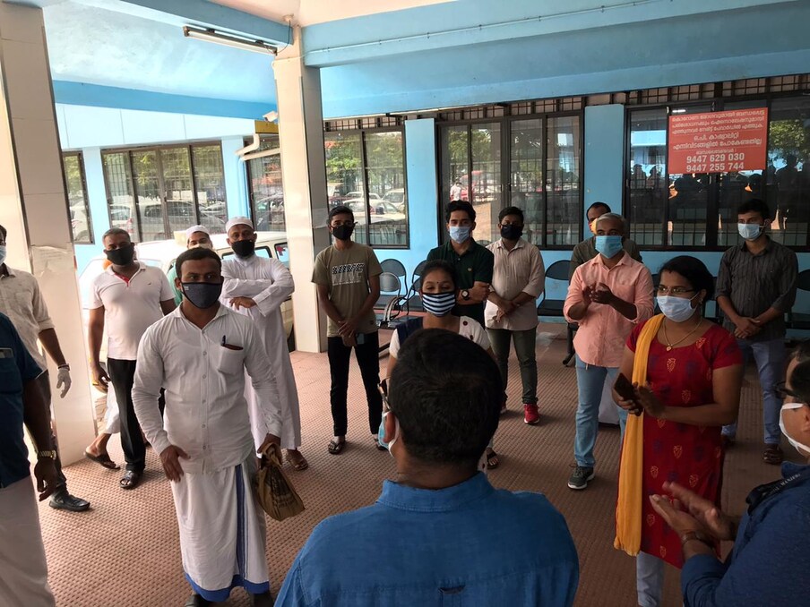  " കോവിഡ് നെഗറ്റീവ് ആകാൻ സഹായിച്ച ഡോക്ടർമാരോട് ഉള്ള നന്ദി, സമൂഹത്തോട് ഉള്ള കൂറ് അതാണ് എന്നെ ഇവിടെ എത്തിച്ചത് " വൃന്ദയുടെ വാക്കുകൾ.
