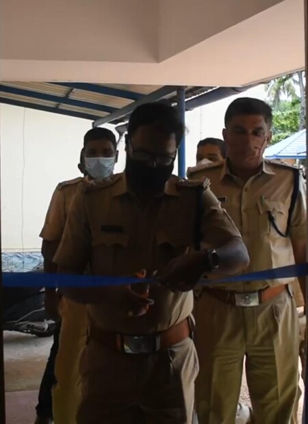  ശിശു സൗഹൃദ പൊലീസ് സ്റ്റേഷൻ ഉദ്ഘാടനം ചെയ്യുന്നു