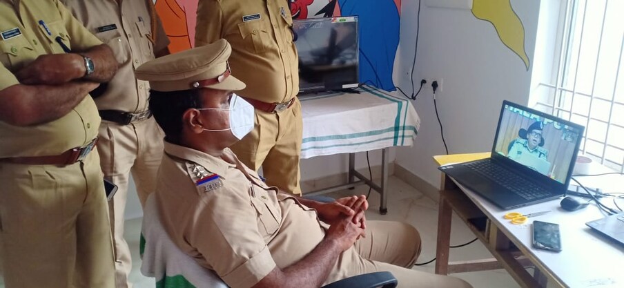  ശിശു സൗഹൃദ പൊലീസ് സ്റ്റേഷൻ ഉദ്ഘാടനം ചെയ്യുന്നു