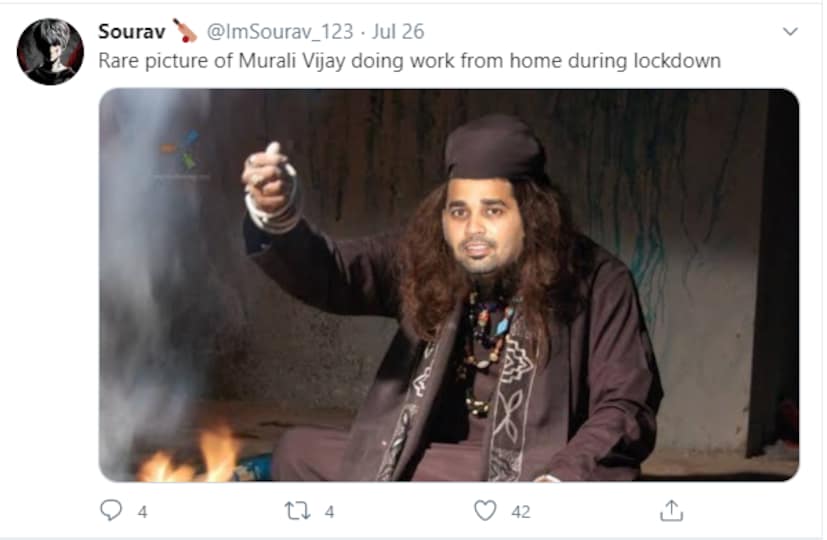  മുരളി വിജയ്ക്കെതിരായ ട്രോളുകൾ
