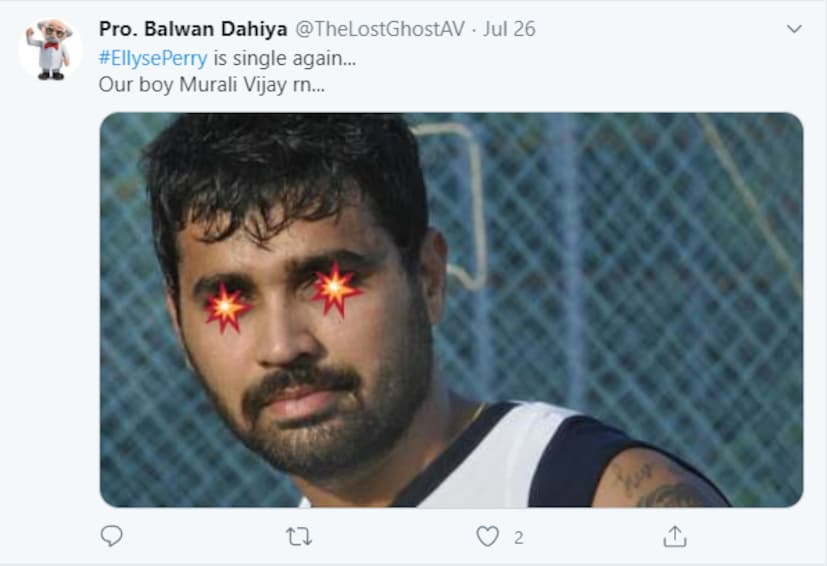  മുരളി വിജയ്ക്കെതിരായ ട്രോളുകൾ