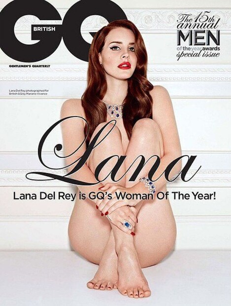  ലാന ഡേൽ റേ - GQ magazine. (Image: GQ)