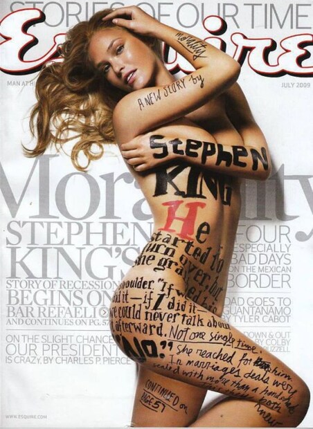  ഇസ്രായേലി സൂപ്പർ മോഡൽ ബർ റെഫാലി - Esquire magazine. (Image: Esquire)