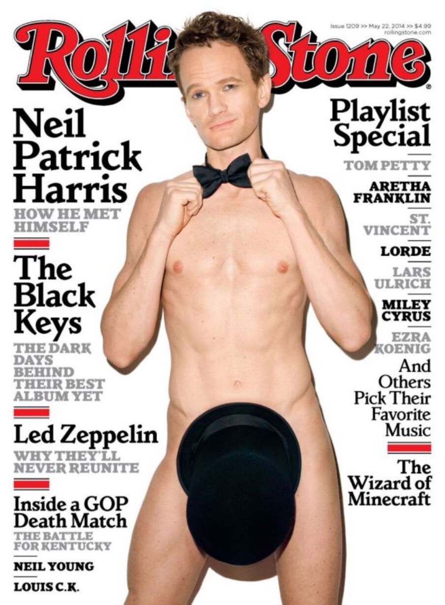  നീൽ പാട്രിക് ഹാരിസ് - Rolling Stone cover. (Image: Rolling Stone)