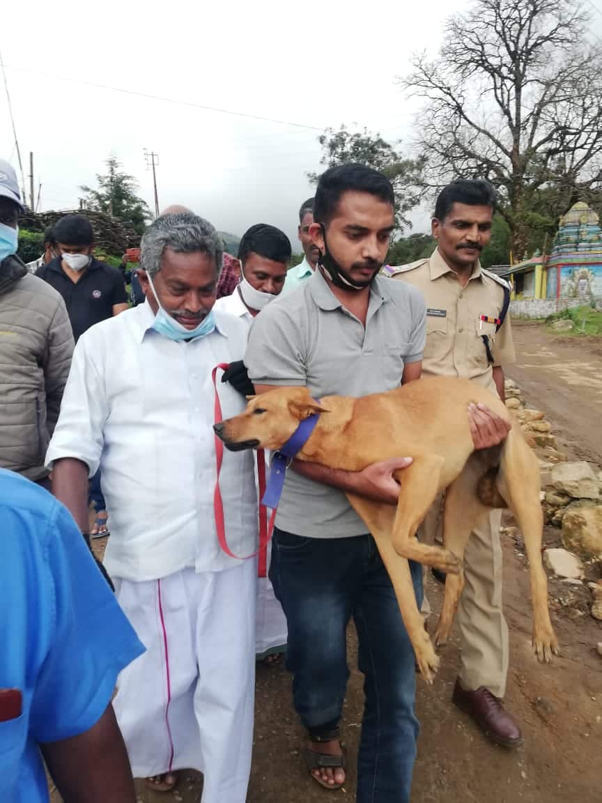 കുവിയെ ഏറ്റെടുത്ത് പൊലീസ്