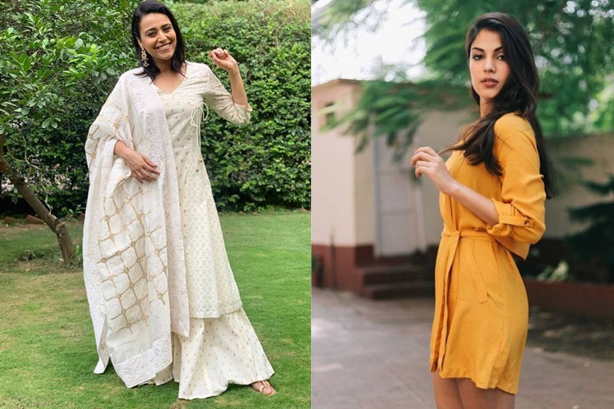 സുശാന്ത് സിങ് രജ്പുത്തിന്റെ മരണവുമായി ബന്ധപ്പെട്ട് ആരോപണങ്ങൾ നേരിടുന്ന റിയ ചക്രബർത്തിക്ക് പിന്തുണയുമായി നടി സ്വര ഭാസ്കർ. സുശാന്ത് സിങ് രജ്പുത്തിന്റെ മരണവുമായി ബന്ധപ്പെട്ട് ആരോപണങ്ങൾ നേരിടുന്ന റിയ ചക്രബർത്തിക്ക് പിന്തുണയുമായി നടി സ്വര ഭാസ്കർ.
