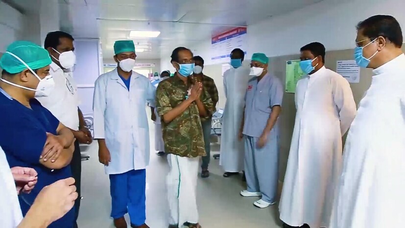  പിന്നീട് സണ്ണി തോമസ് വേഗത്തില്‍ ആരോഗ്യം വീണ്ടെടുത്തു. പത്ത് ദിവസം കൊണ്ട് ആശുപത്രിയില്‍ നിന്നും ഡിസ്ചാര്‍ജ്ജ് ചെയ്തു. മധുരം നല്‍കി ആരോഗ്യ പ്രവര്‍ത്തകര്‍ക്കൊപ്പം സണ്ണി സന്തോഷം പങ്കുവെച്ചു.