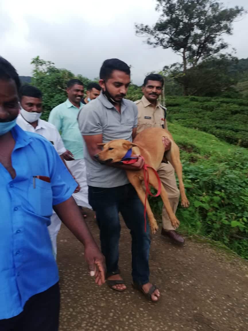 കുവിയെ ഏറ്റെടുത്ത് പൊലീസ്