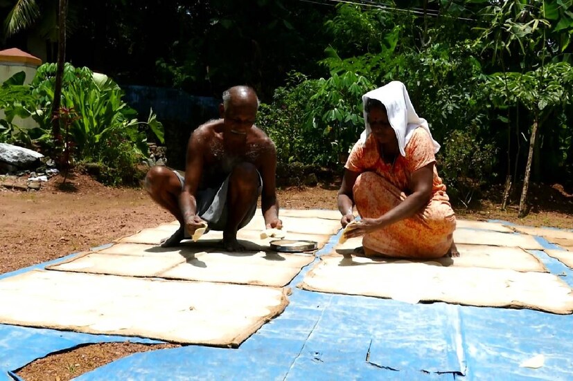  കോവിഡ് പൊടിച്ചു കളഞ്ഞതിൽ പപ്പട നിർമാണ മേഖലയിലെ ജീവിതങ്ങളുമുണ്ട്. സദ്യയൊക്കെ എത്ര കുറഞ്ഞാലും ചെറു പപ്പടമെങ്കിലും വാങ്ങും എന്ന പ്രതീക്ഷയർപ്പിക്കുന്ന നിരവധി സംഘങ്ങളുണ്ട്
