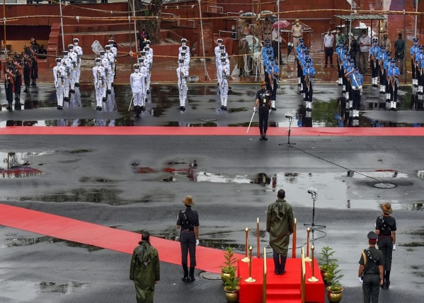  ചെങ്കോട്ടയിലെ ഒരുക്കങ്ങൾ