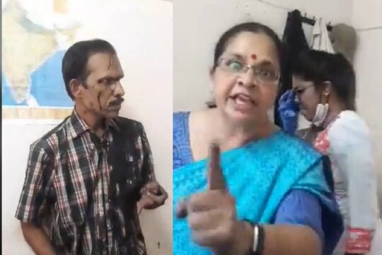 പ്രതിഷേധത്തിലെ ദൃശ്യങ്ങൾ