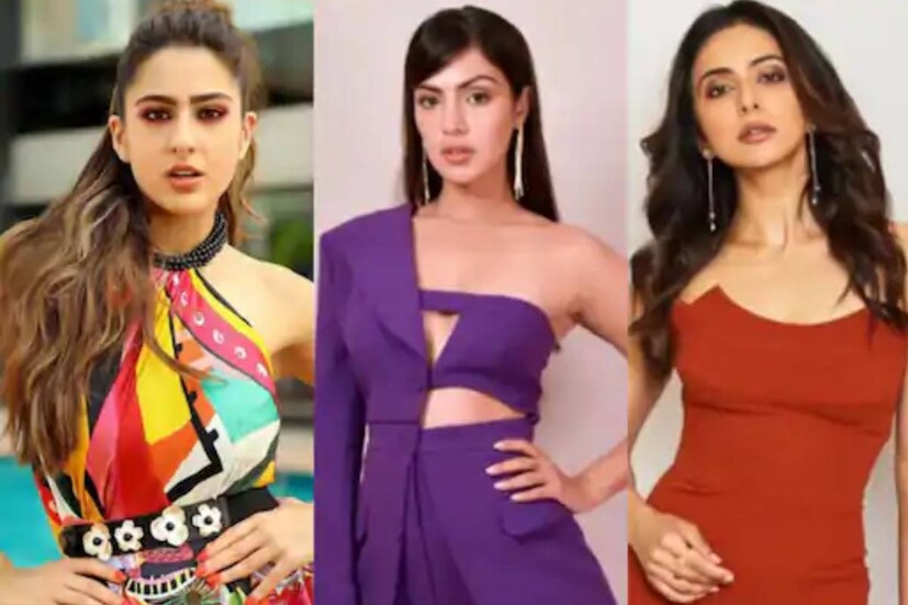 Sara Ali Khan, Rhea Chakraborthy, rakul Preet Singh