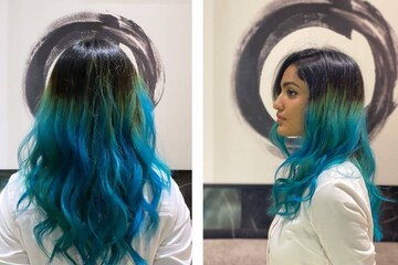 തലമുടിക്ക് ആകാശനീല നിറം; പുത്തൻ ലുക്കിൽ തിളങ്ങാൻ സാനിയ അയ്യപ്പൻ തലമുടിക്ക് ആകാശനീല നിറം; പുത്തൻ ലുക്കിൽ തിളങ്ങാൻ സാനിയ അയ്യപ്പൻ