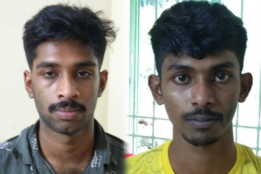 കോതമംഗലത്ത് ഹണിട്രാപ്പിൽ കുടുക്കി പണം തട്ടിയ കേസിൽ രണ്ടുപേർ കൂടി അറസ്റ്റിലായി. കേസിൽ ഇതുവരെ ഒരു യുവതി ഉൾപ്പടെ ഏഴുപേരാണ് പിടിയിലായത്. കുട്ടമ്പുഴ കല്ലേലിമേട് തോബ്രയിൽ ടി.വി.നിഖിൽ (24), കുറ്റിലഞ്ഞി പുതുപ്പാലം പാറയ്ക്കൽ പുത്തൻപുര അഷ്ക്കർ (21) എന്നിവരാണ് വെള്ളിയാഴ്ച പിടിയിലായത്. സിനിമയെ പോലും വെല്ലുന്ന തരത്തിലുള്ള സാഹചര്യങ്ങൾ ഒരുക്കിയാണ് ഹണി ട്രാപ് തട്ടിപ്പ് നടത്തിയത്.