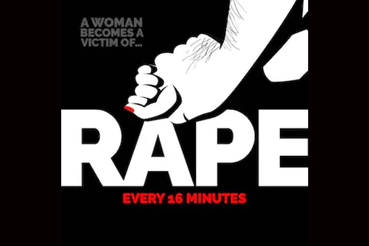 ഇന്ത്യയിൽ ഓരോ 16 മിനിറ്റിലും ഒരു സ്ത്രീ ഇന്ത്യയിൽ ബലാത്സംഗത്തിന് ഇരയാകുന്നെന്നാണ് കണക്കുകൾ.